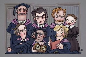 Blackadder University Mitch Benn sketch 