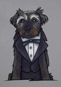Ted in his tux
