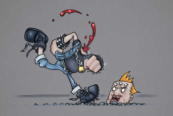 Vyvyan Head Kick